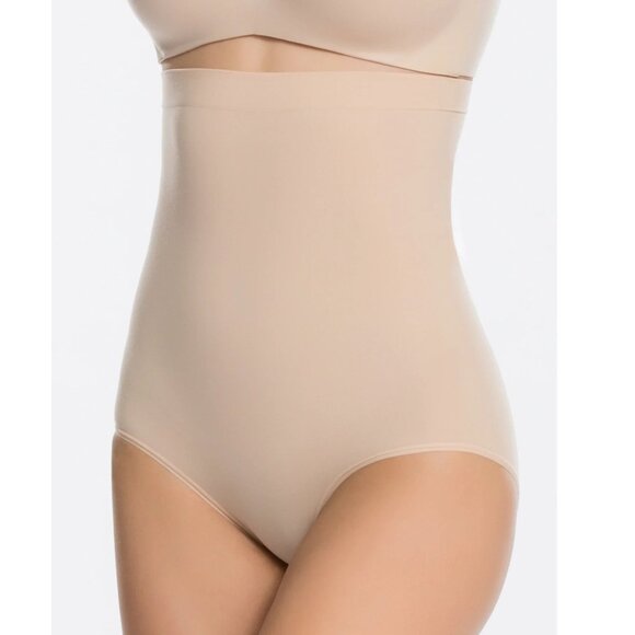 Spanx Higher Power Shapewear Tan Panties P1020 - Picture 1 of 9